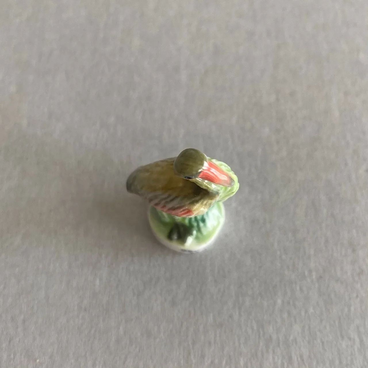 アフリカの鳥のフェーブ／BEC-OUVERT AFRICAIN／フランス雑貨／陶器