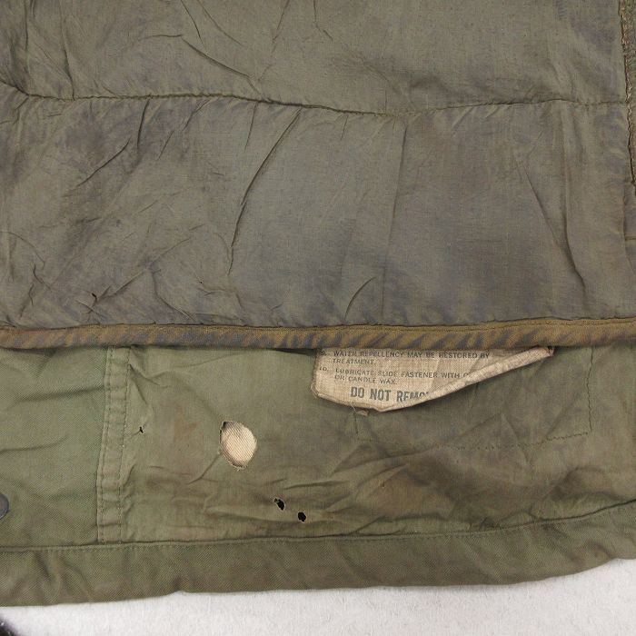 M/古着 長袖 ビンテージ ミリタリー フィールド ジャケット メンズ 50
