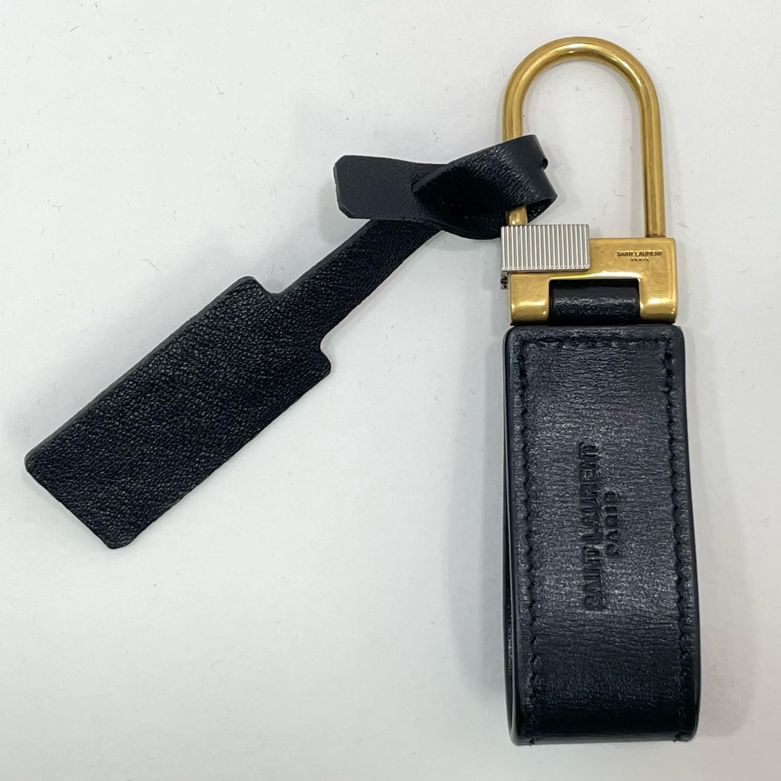 YVES SAINT LAURENT | イヴ サンローラン カサンドラ キーリング ブラック