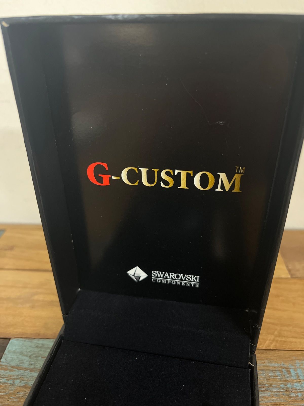 G-CUSTOM G-shock 純正ベゼル DW-6900 ブルー ケース入り・ねじ 