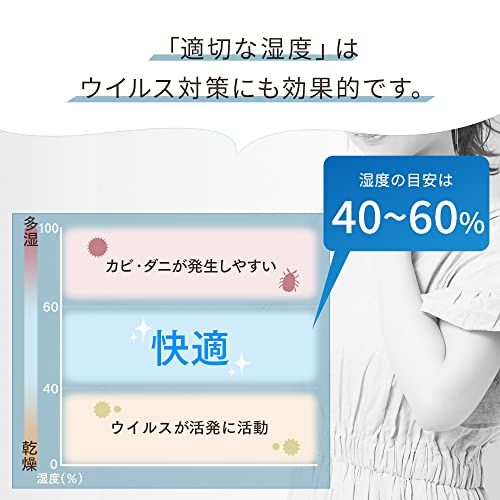 気化ハイブリッド式加湿器500