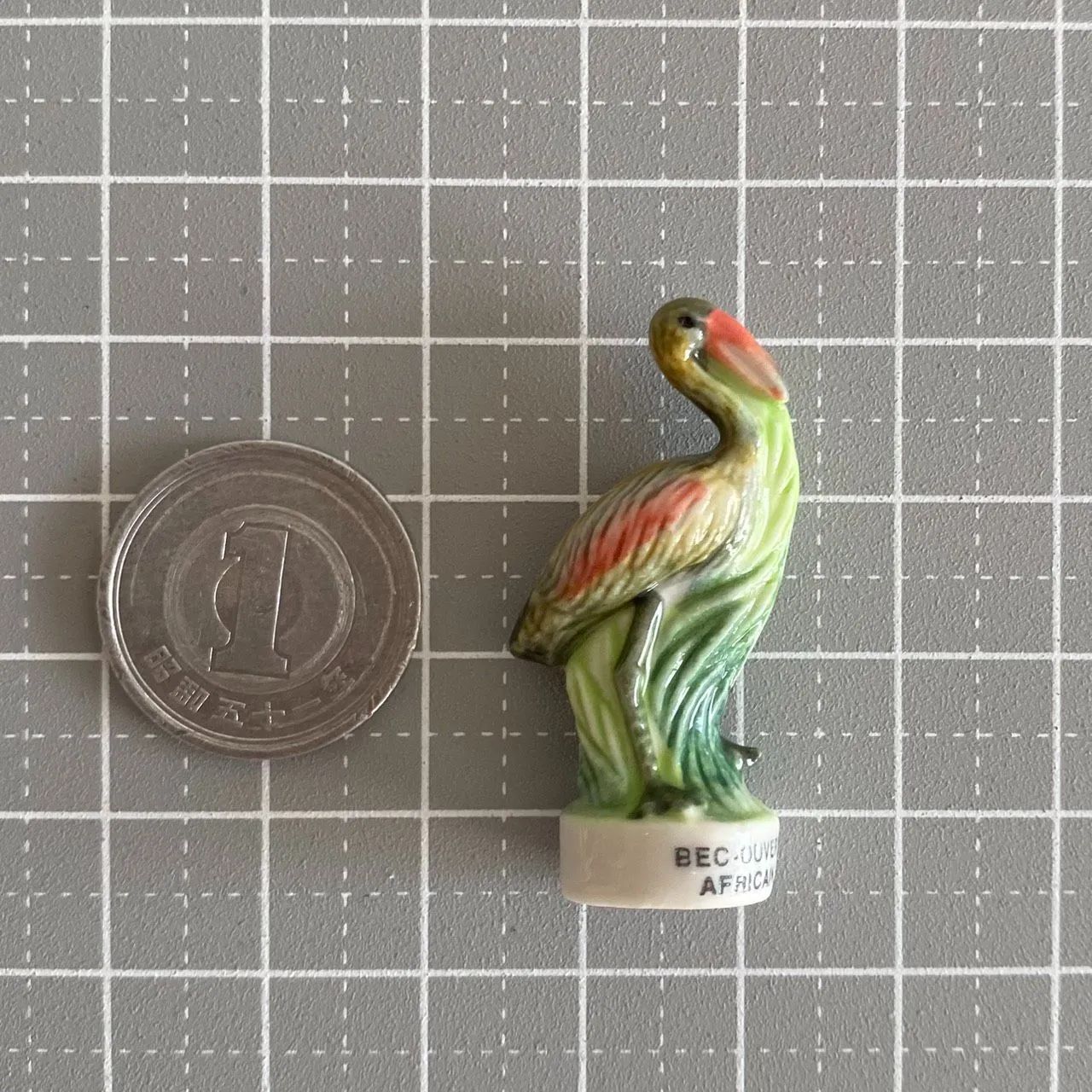 アフリカの鳥のフェーブ／BEC-OUVERT AFRICAIN／フランス雑貨／陶器