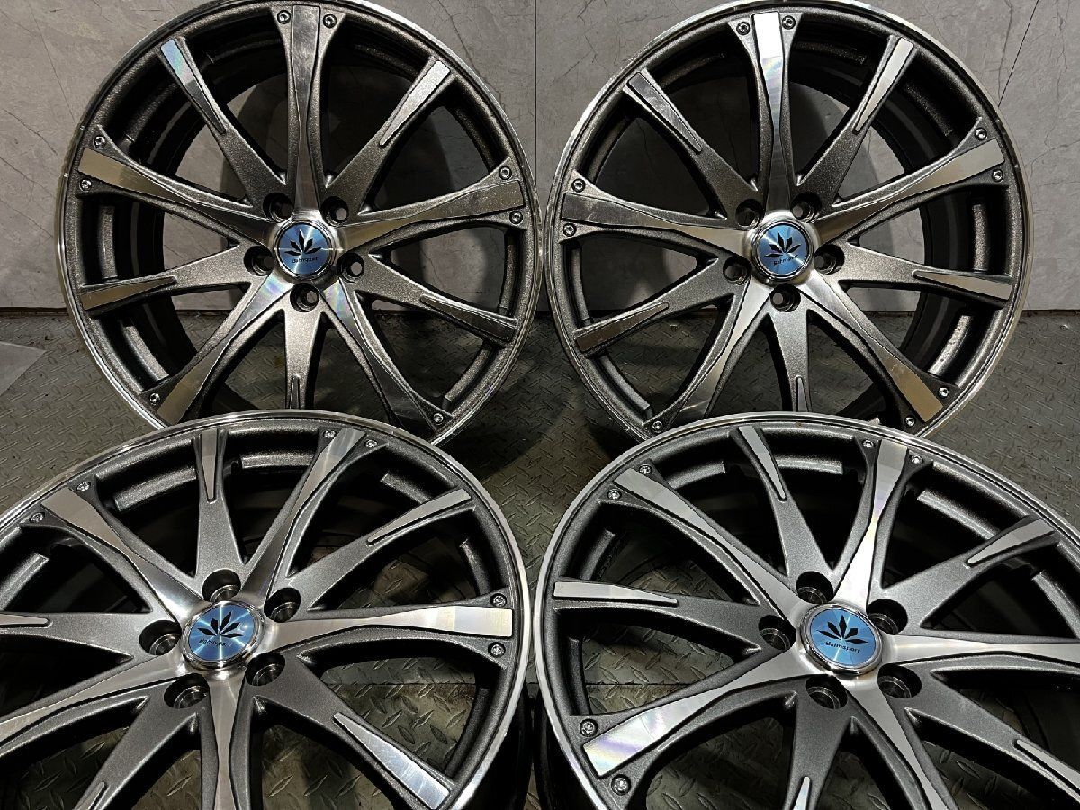 展示品 BLEST BahnSport Type 505 ブレスト バーンシュポルト 18インチ 4本 48 プリウス カローラスポーツ等 MHA 729