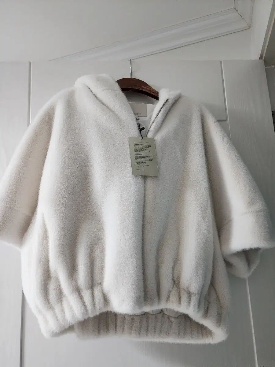 エコーファー フード ジップアップ