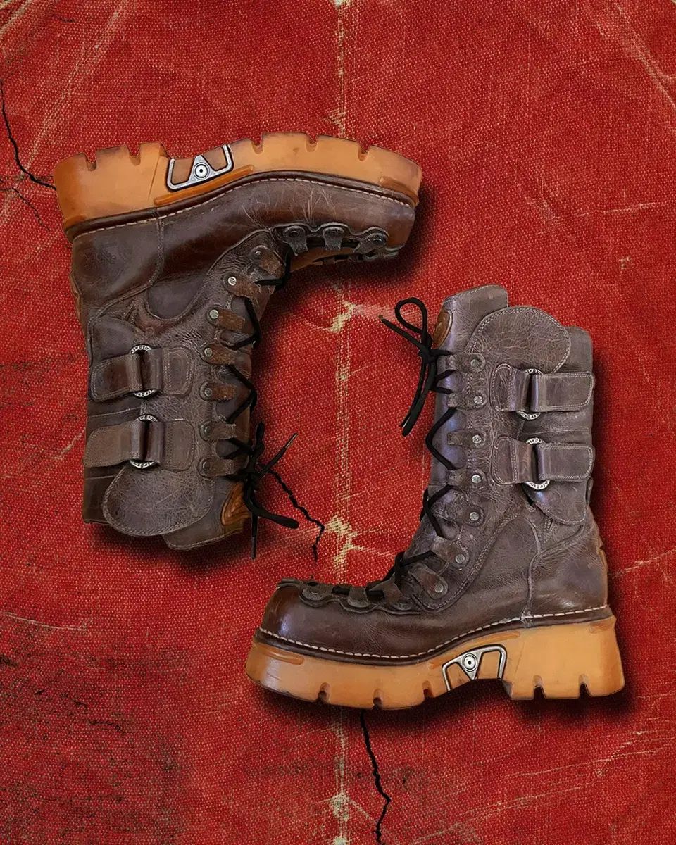 rock ニューロック 90 s グランジ マムート メタル ブーツ 44 280