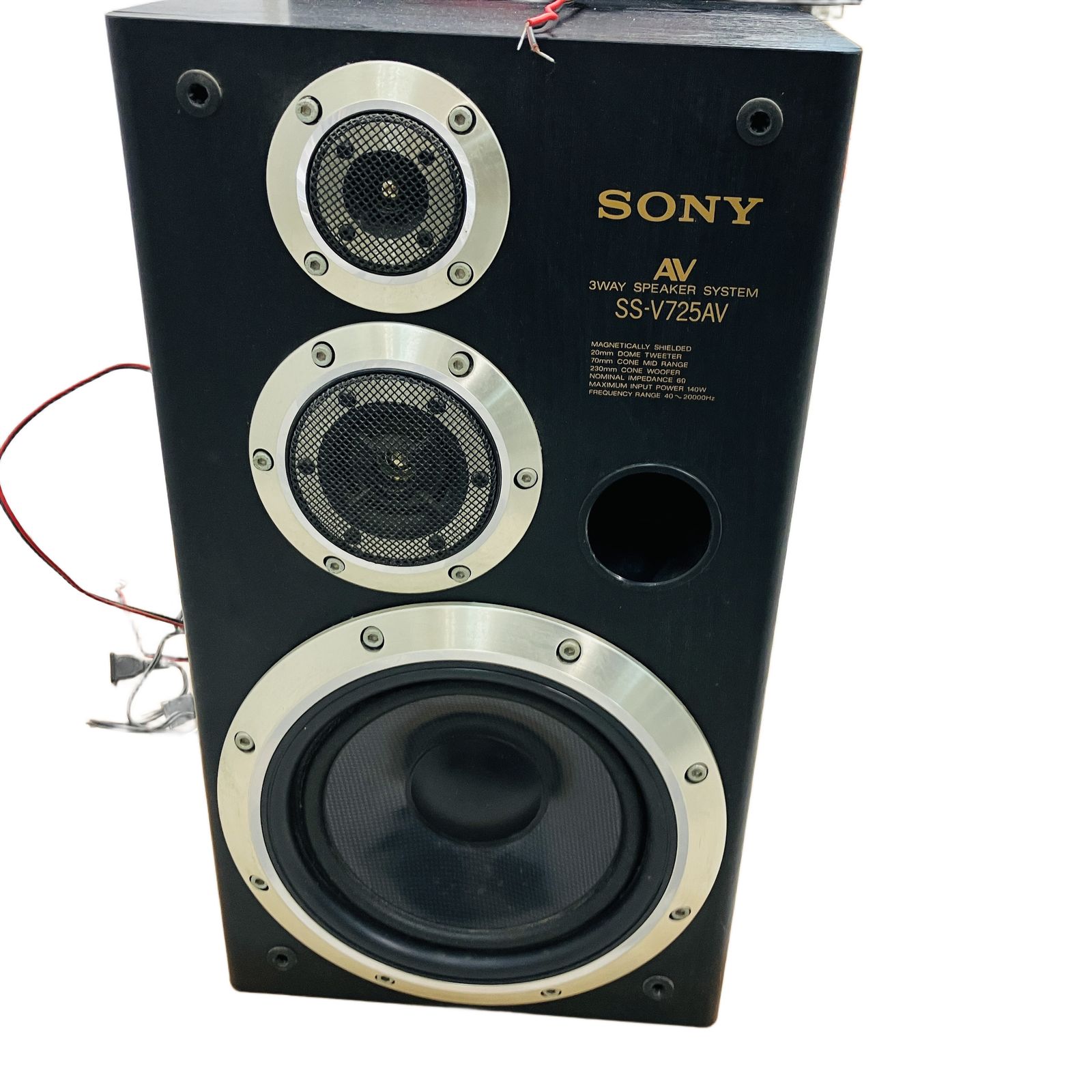 SONY LBTV725 システムコンポ ソニー スピーカー カセットデッキ CD