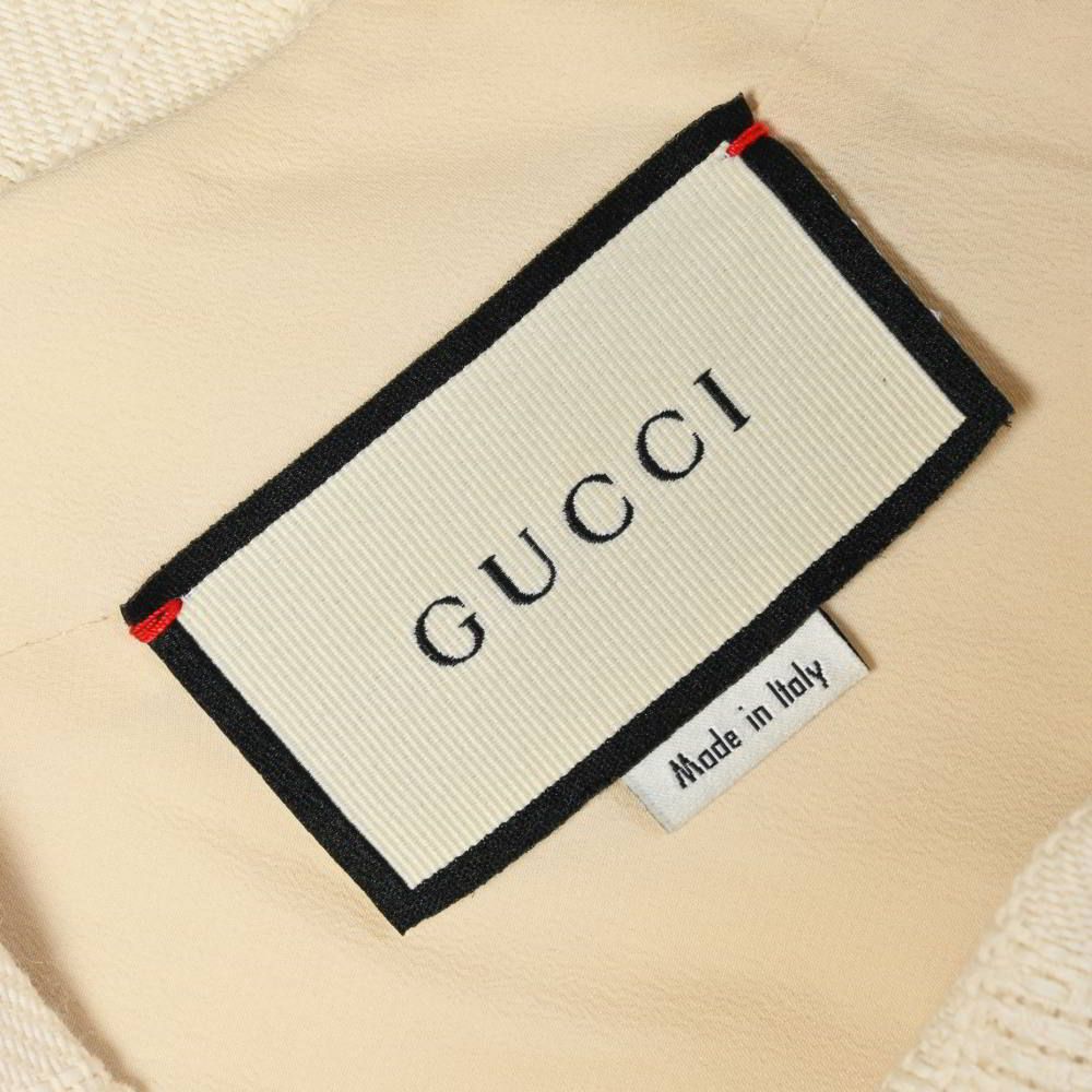 GUCCI 631480 コットンウール ドレス ワンピース - メルカリ 