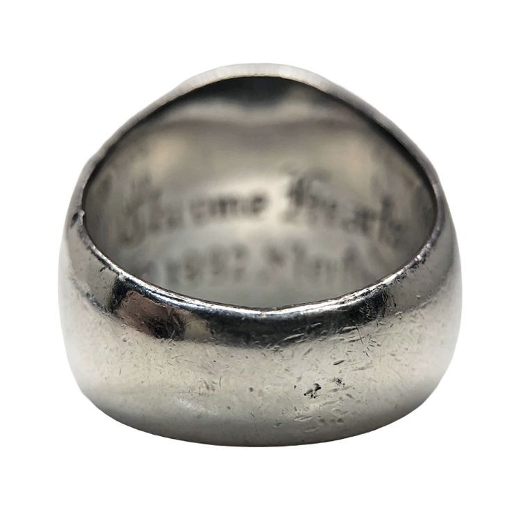  Chrome Hearts クロムハーツ KEEPER RING キーパーリング 指輪 約23号 SV 925 シルバー リング 指輪 アクセサリー