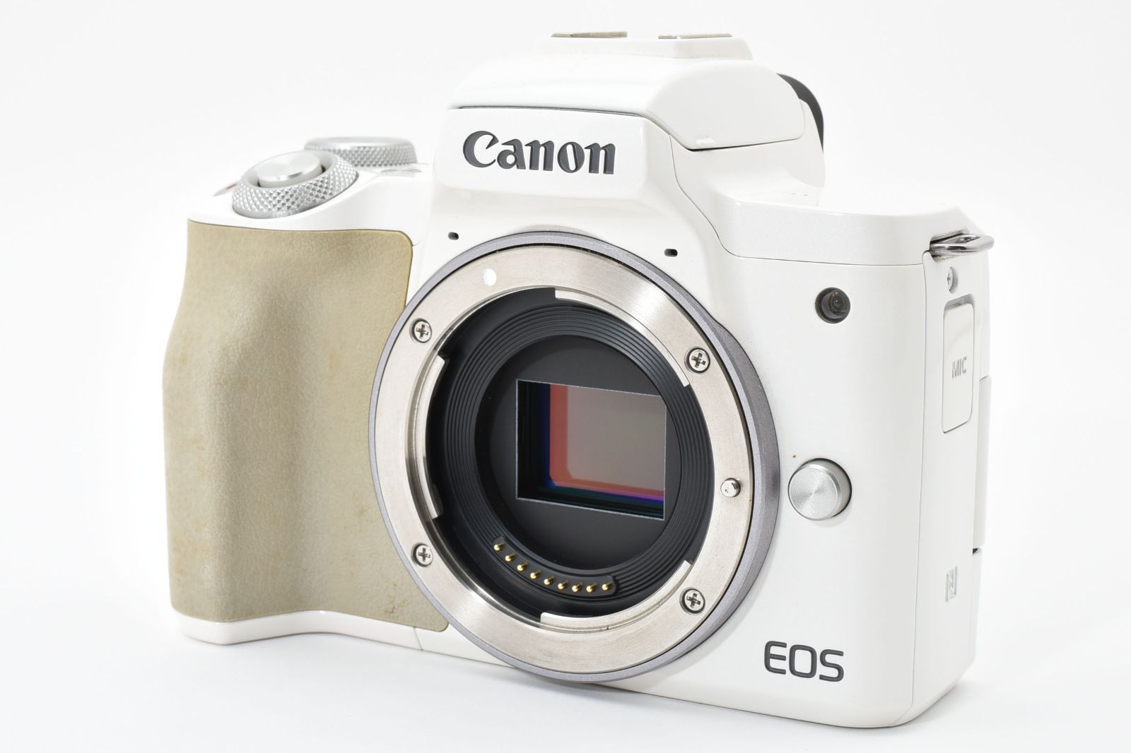 Canon EOS Kiss M ホワイト バッテリーチャージャーセット T 019