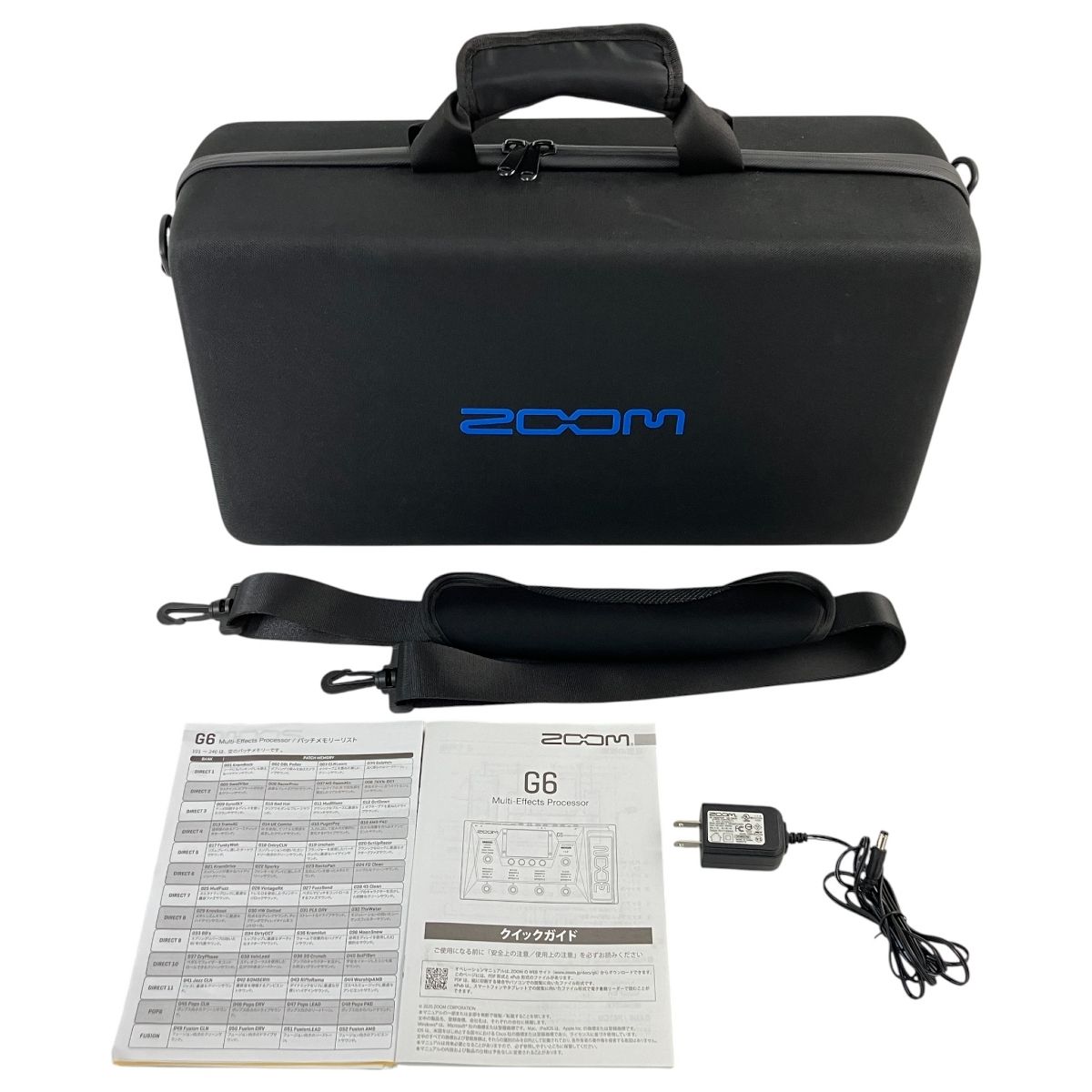 ZOOM G6 マルチエフェクター 音響機材 ギター用エフェクター ズーム