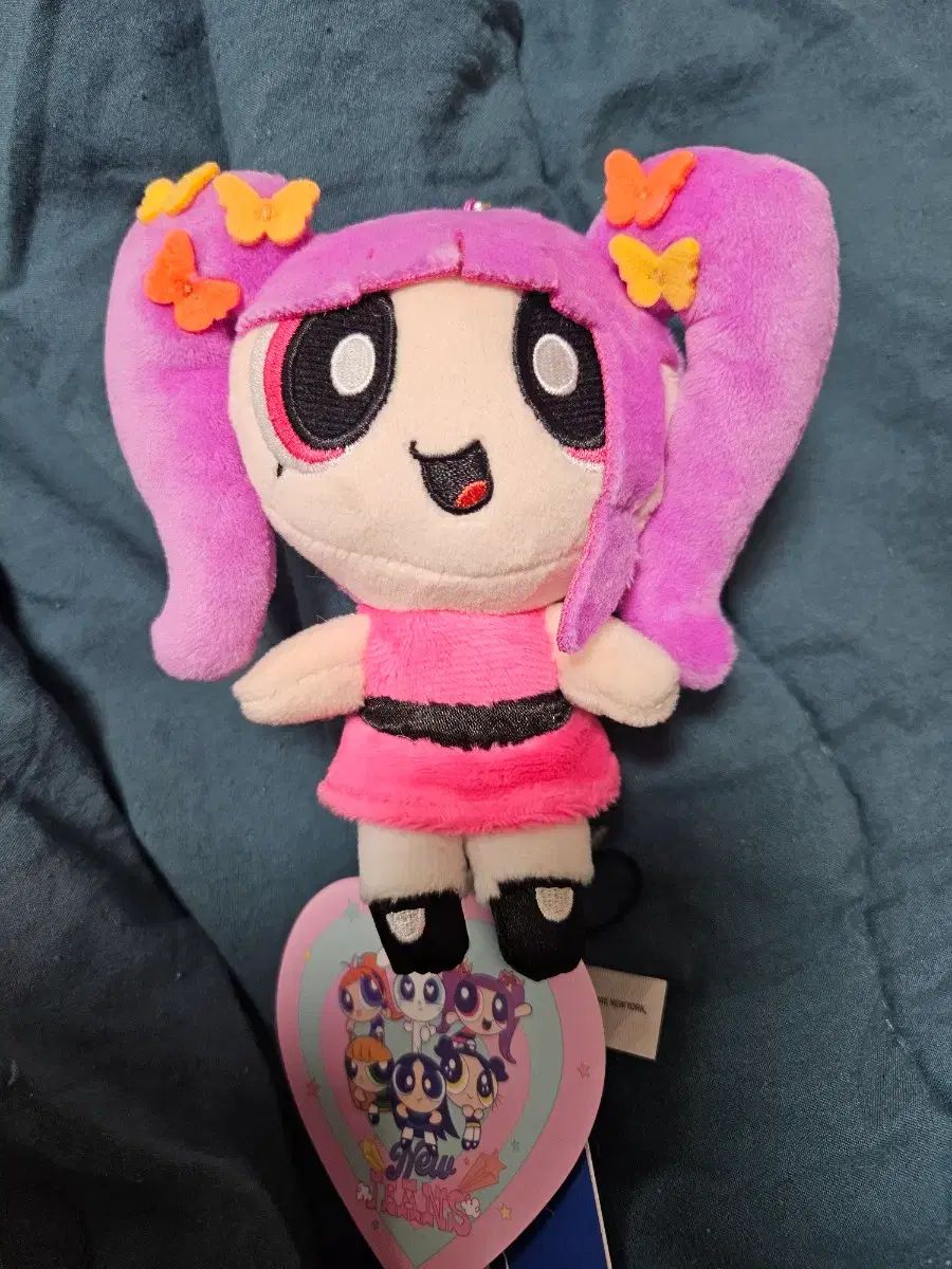 NewJeans ハニ パワーパフガールズ ぬいぐるみ キーリング 新品 - メルカリ