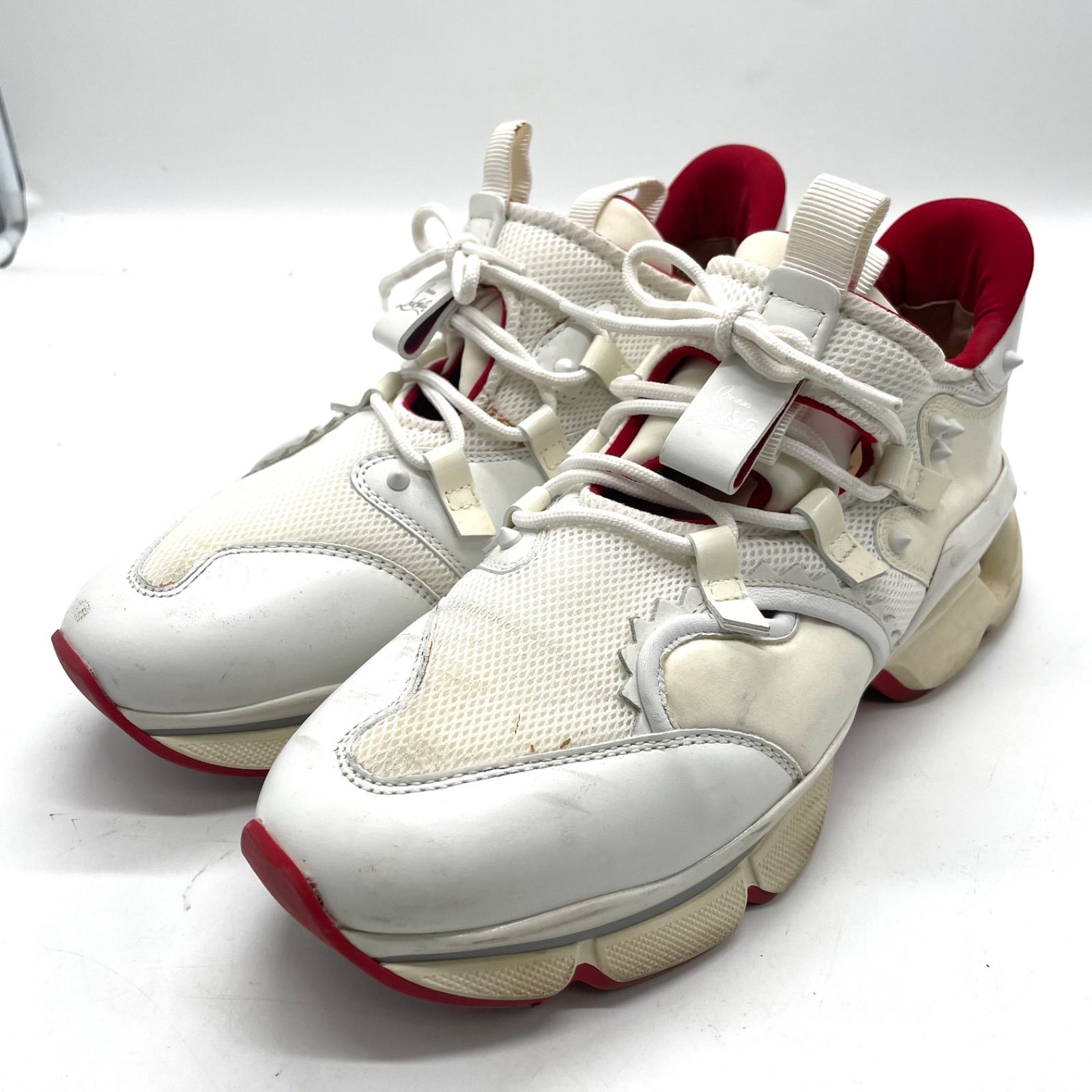 Christian Louboutin クリスチャンルブタン レッドランナー スニーカー 靴 スタッズ レッド 赤