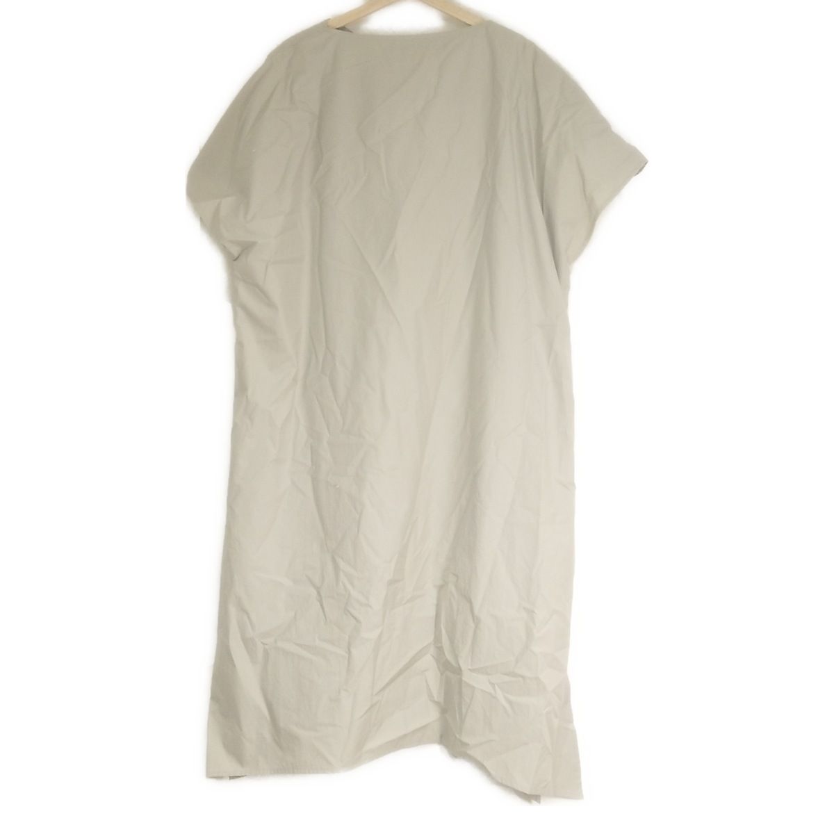 THE RERACS リラクス ワンピース サイズ36 S レディース - グレーベージュ 半袖|ロング