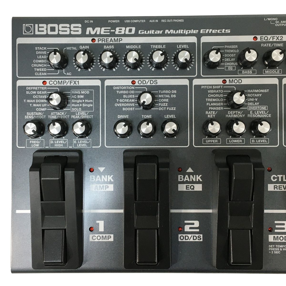 BOSS ME-80 Guitar Multiple Effects マルチエフェクター