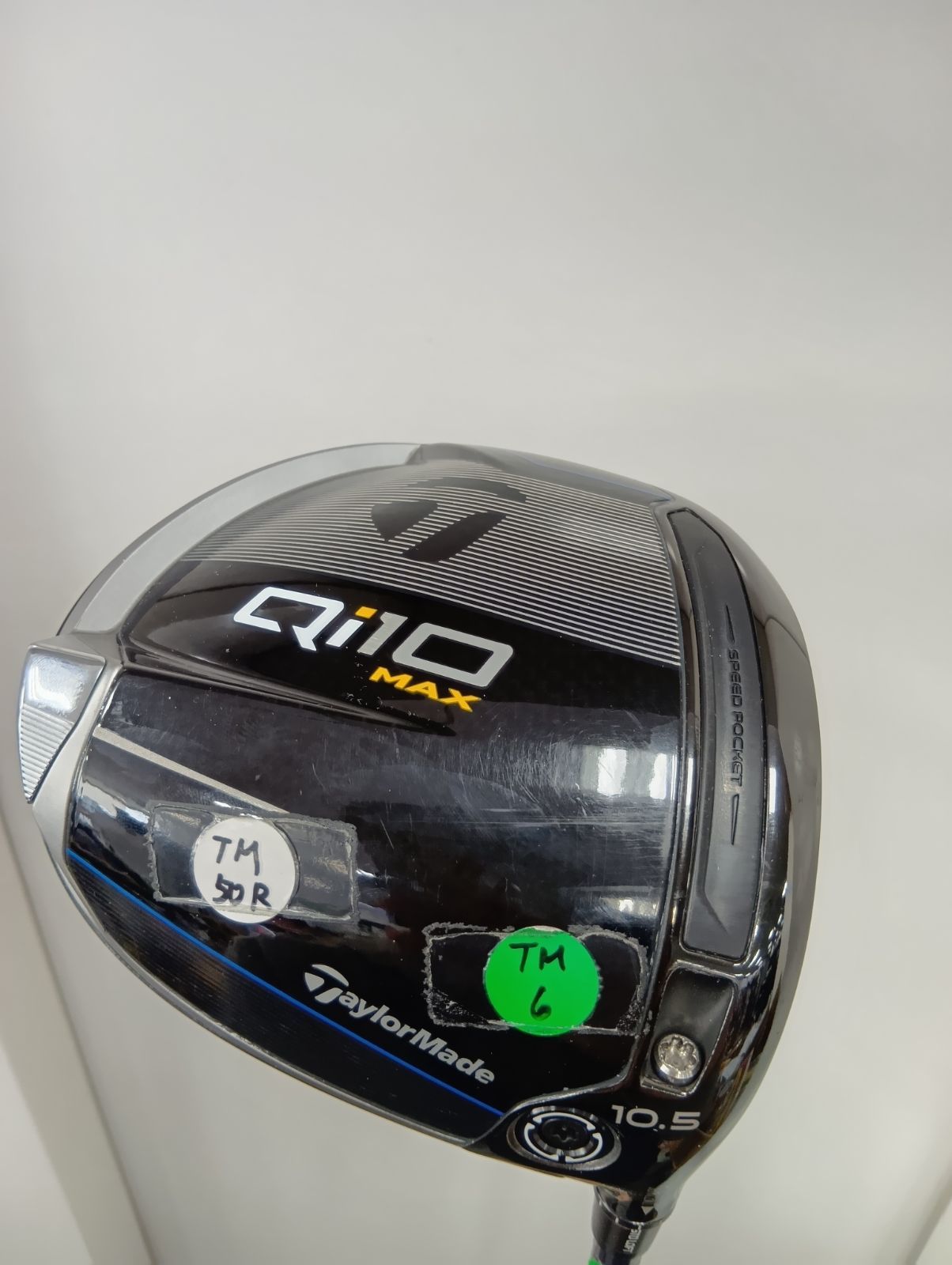 DR 試打済み 品 テーラーメイド Qi 10 Max ドライバー メンズ 右用 Diamana BLUE TM 50|R