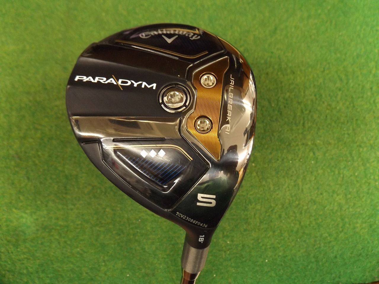 2684 PARADYM TripleDiamond 5 W 18° TENSEI PRO 1 K ORANGE 60 X リシャフト カバー有 キャロウェイ フェアウェイウッド .999649