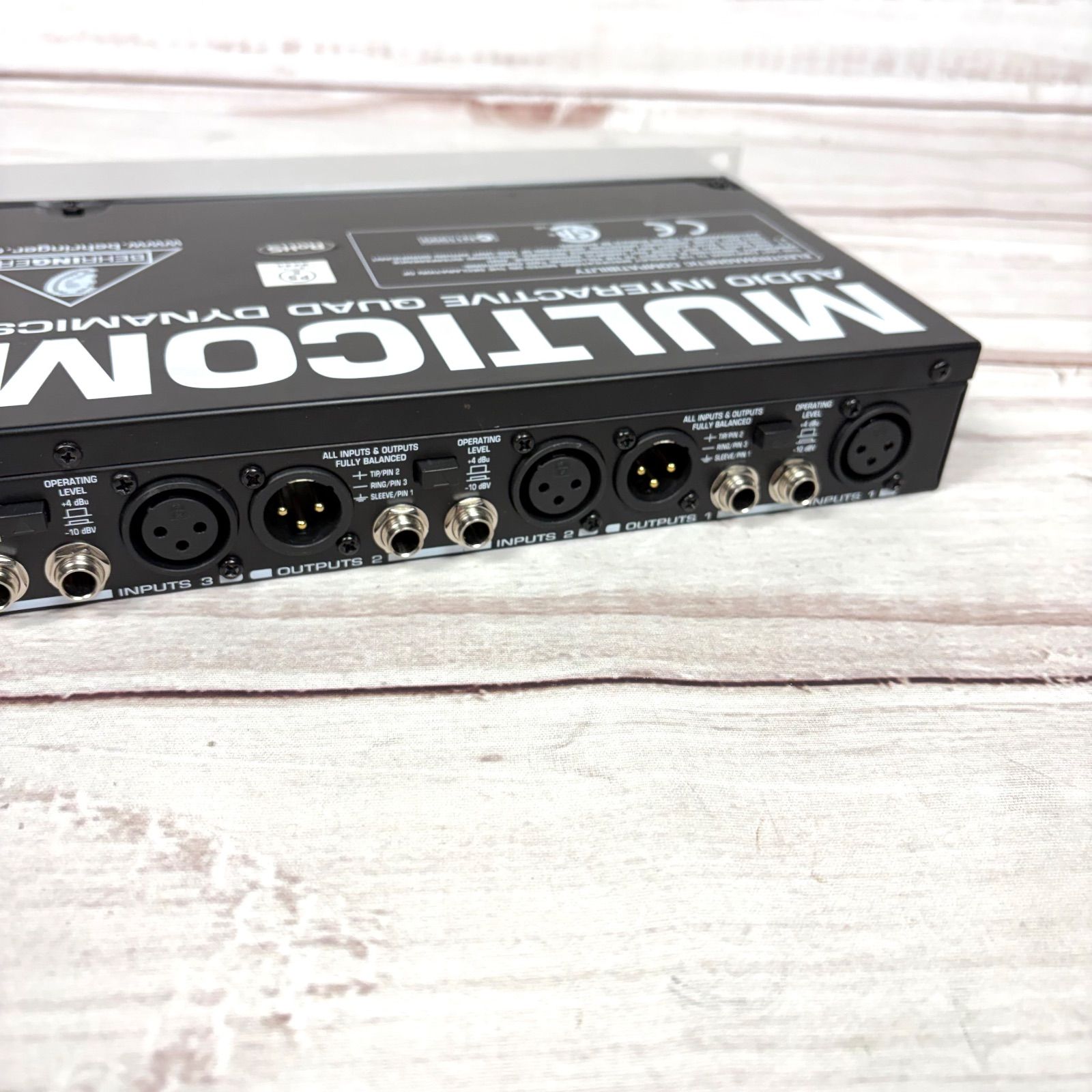 BEHRINGER MDX4600 ベリンガー コンプレッサー - メルカリ