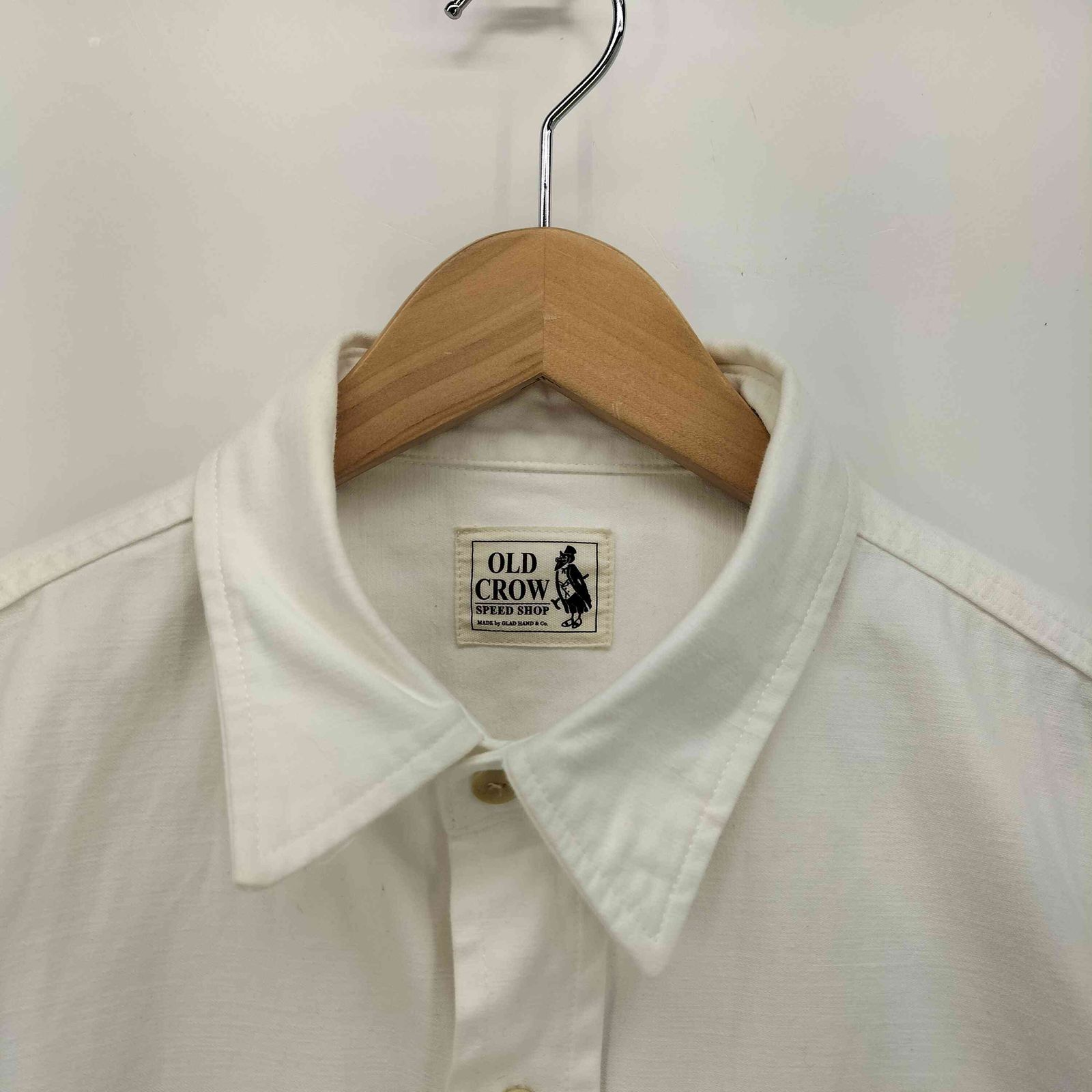 オールドクロウ OLD CROW Motordrome デザイン L/S シャツ メンズ JPN