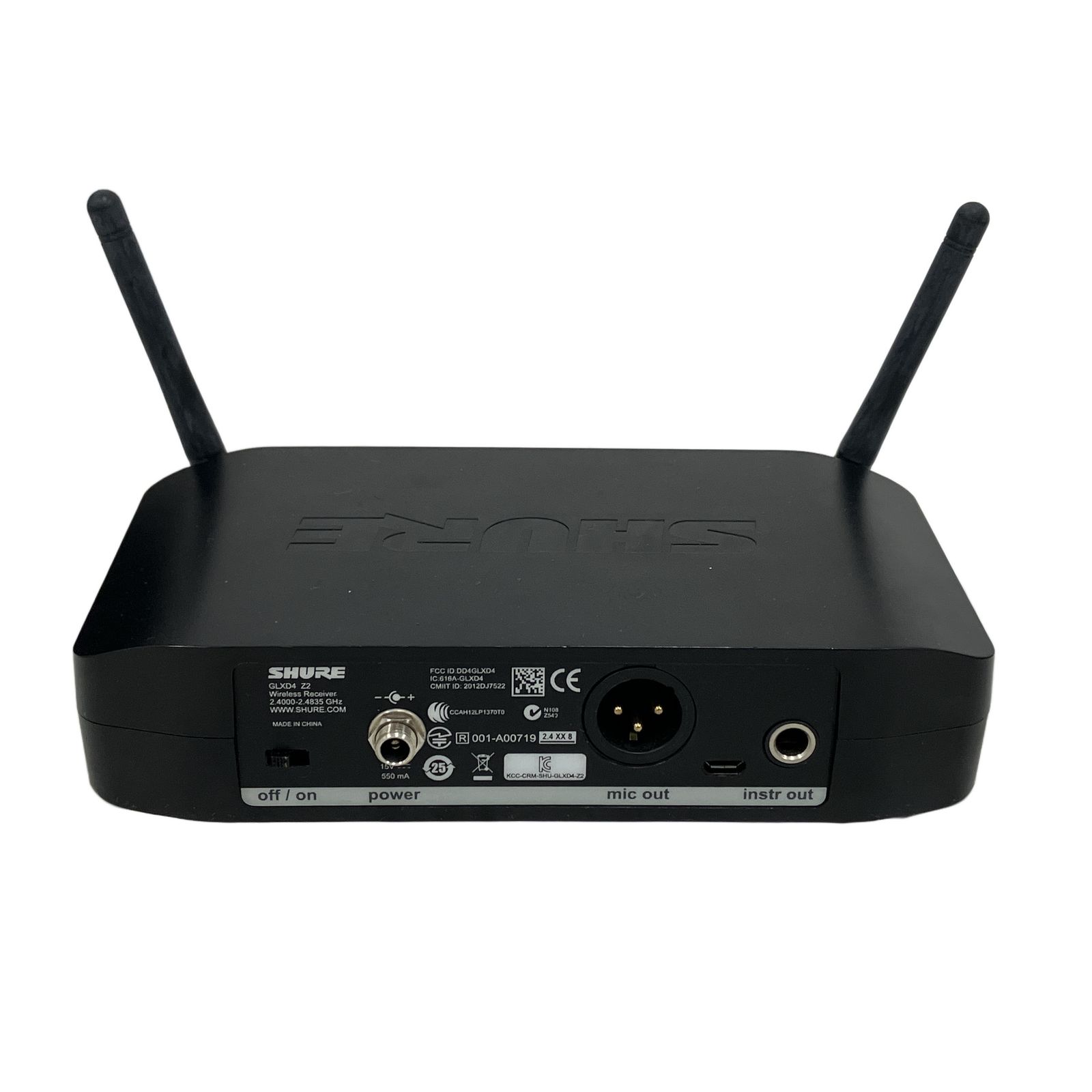 SHURE GLXD4 BETA 58A ワイヤレス ダイナミックマイクセット 音響機材