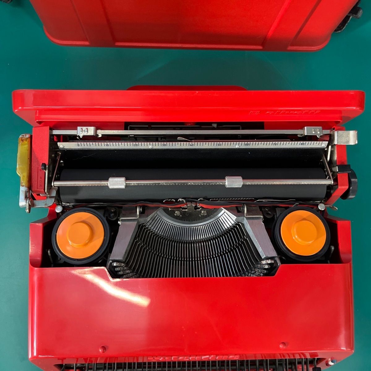 限定品 動作未確認 オリベッティ タイプライター バレンタイン 赤い