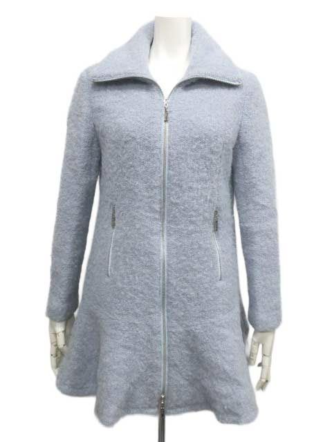 Rene TISSUE ルネ コート フ ライトブルー サイズ34 アウター レディースS 26＿s 26