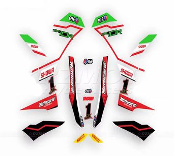 ZX-10R 21-25 カスタムグラフィックステッカー 受注製造 - メルカリ