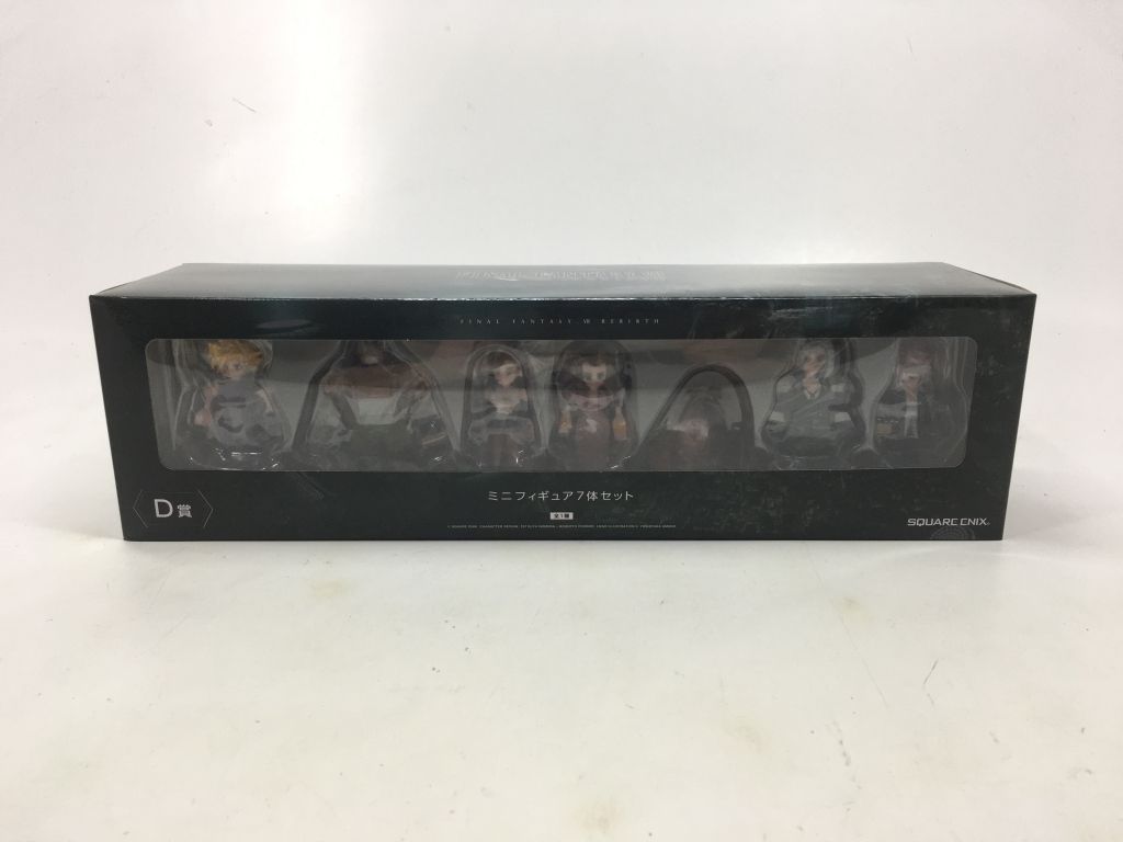 01 w-4782 〇 品 FINAL FANTASY VII REBIRTH 発売記念くじ D賞 ミニフィギュア7体セット