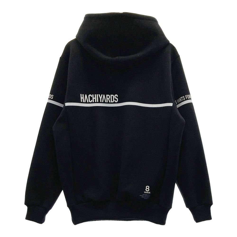 サイズ：XL 8YARDS ハチヤーズ スウェットパーカー ブラック系