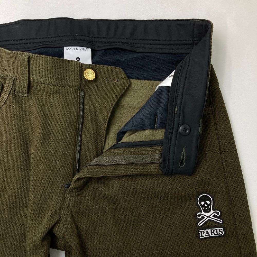 サイズ：46 MARK&LONA マークアンドロナ コーデュロイパンツ カーキ系