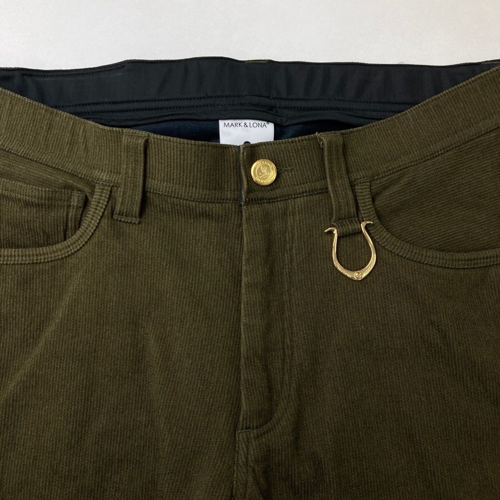 サイズ：46 MARK&LONA マークアンドロナ コーデュロイパンツ カーキ系