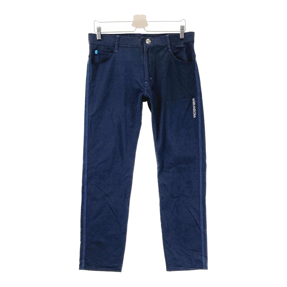 サイズ 48 MARK-LONA マークアンドロナ ロングパンツ ネイビー系 ゴルフウェア メンズ ストスト