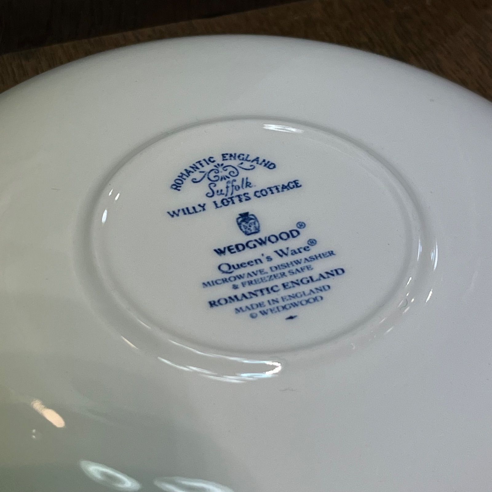  WEDGWOOD ウェッジウッド ロマンティック イングランド カップ＆ソーサー ペア カップ ソーサー コーヒー ティーカップ