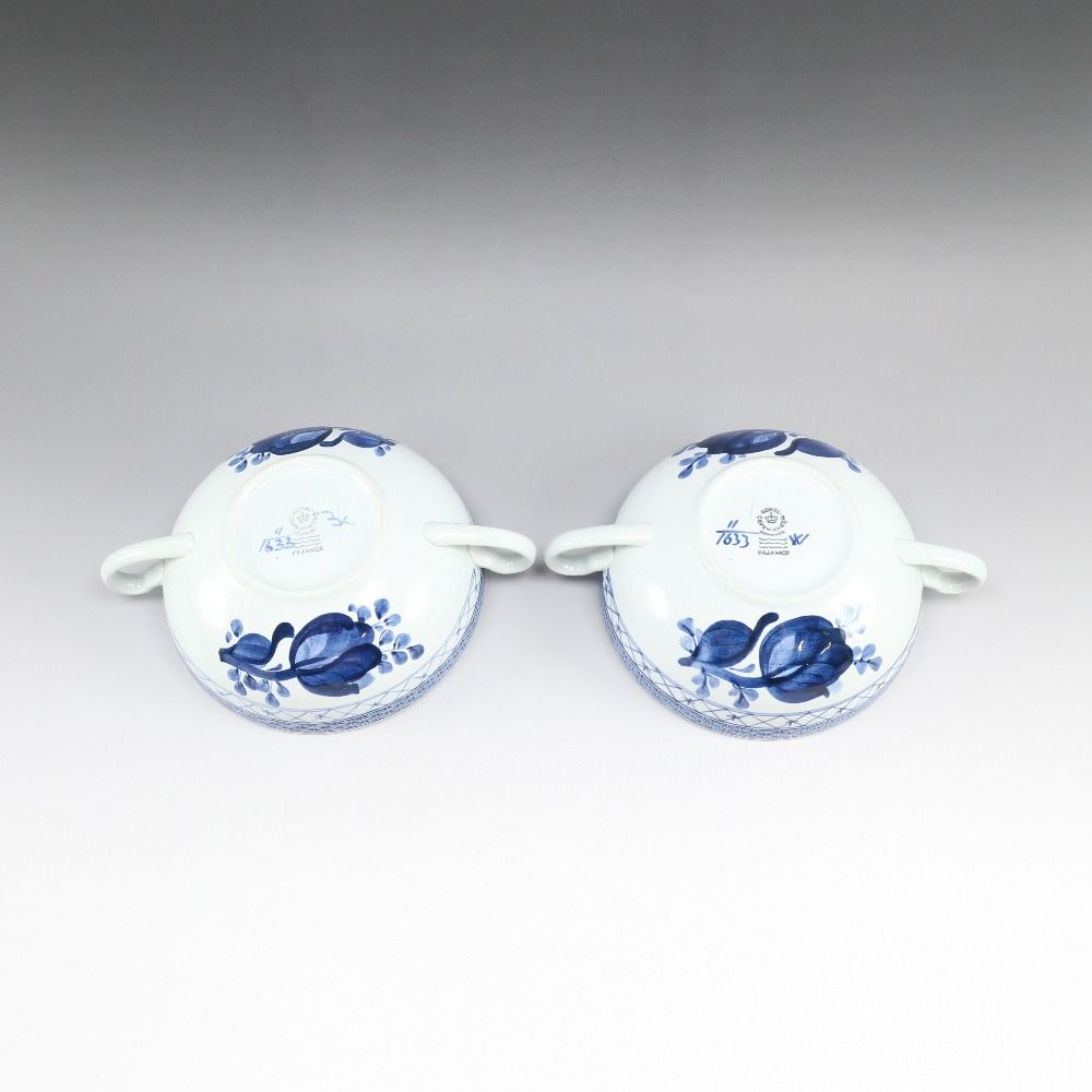 スープカップ＆ソーサー×２ _