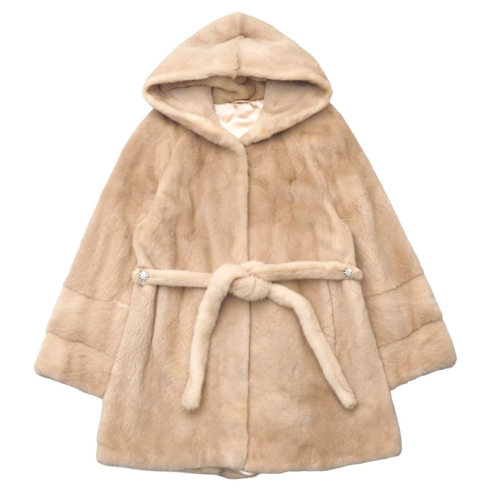 Royal Copenhagen ロイヤルコペンハーゲン PURPLE QUALITY パープルクオリティ コート サイズ- ミンク ファー ロングコート 毛皮 ブランド古着 |RA 7202