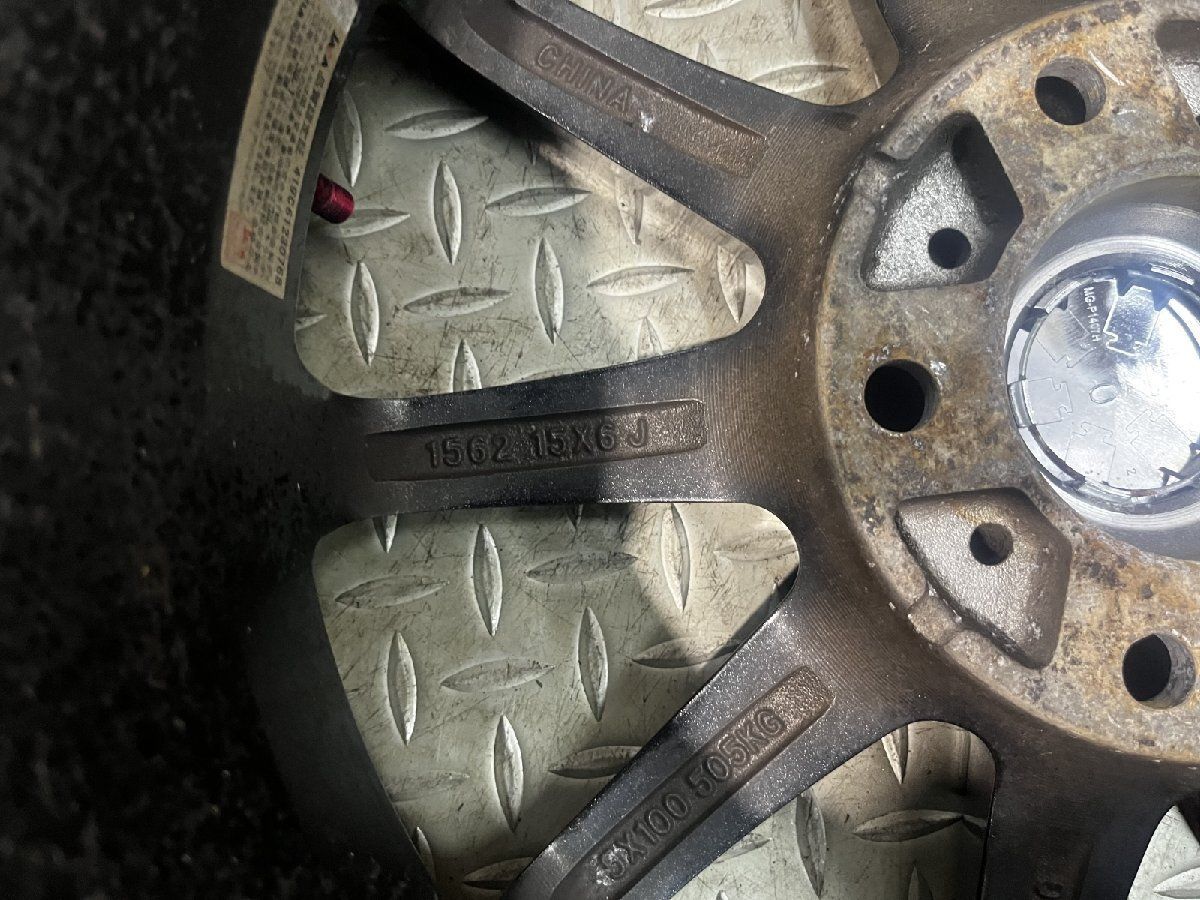  ストレンジャー 社外ホイール 15インチ 4本 .3 50 フリード ヴォクシー ノア エスクァイア ステップワゴン等 MHA 731 15インチ ホイール