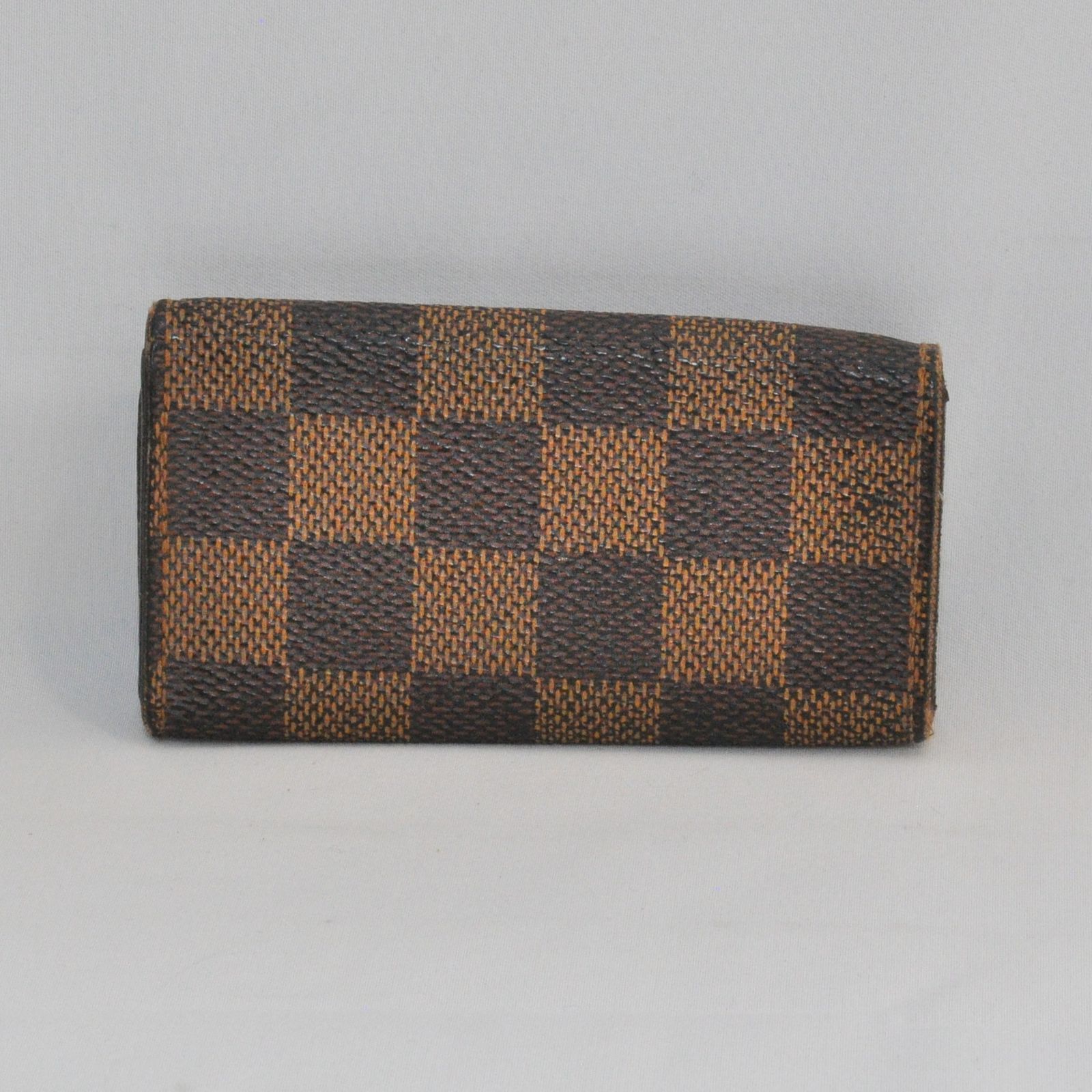 ダミエパターン ブラウンレザーキーケースケース Louis Vuitton ダミエパターン キーケース - メルカリ