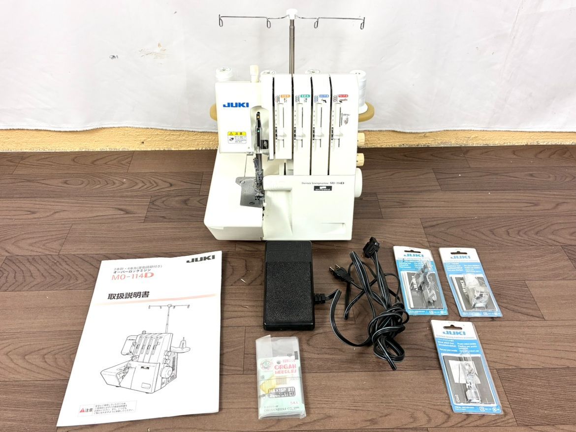 え沖 JUKI ジューキ ロックミシン Differential MO 114 D 簡易 ハンドクラフト 裁縫 手工芸 家庭用 MD 0 R 10