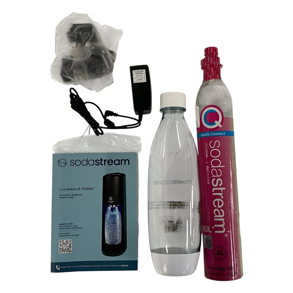 sodastream SSM1098 ソーダストリーム E-TERRA スターターキット 未