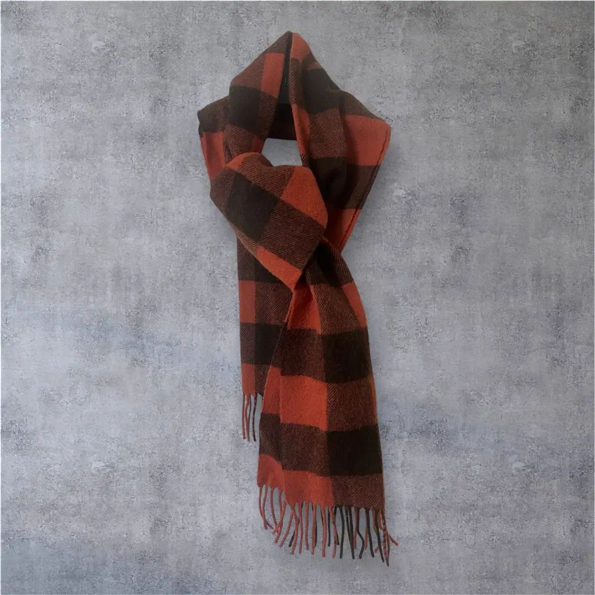 ポール スミス タータンチェック キャメルヘア マフラー|ストール