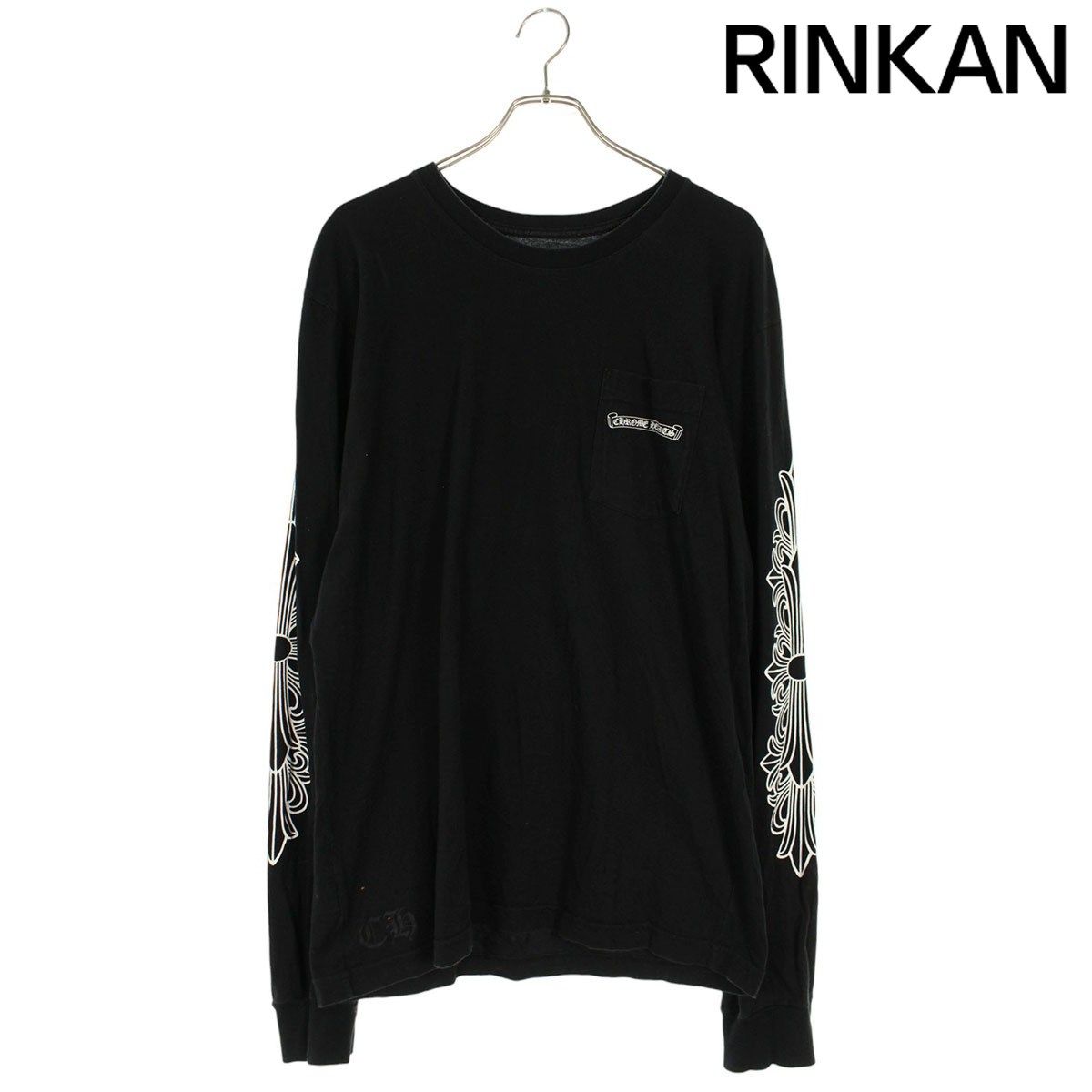 クロムハーツ DAGGER EYE CHART L S ダガーバックプリント長袖