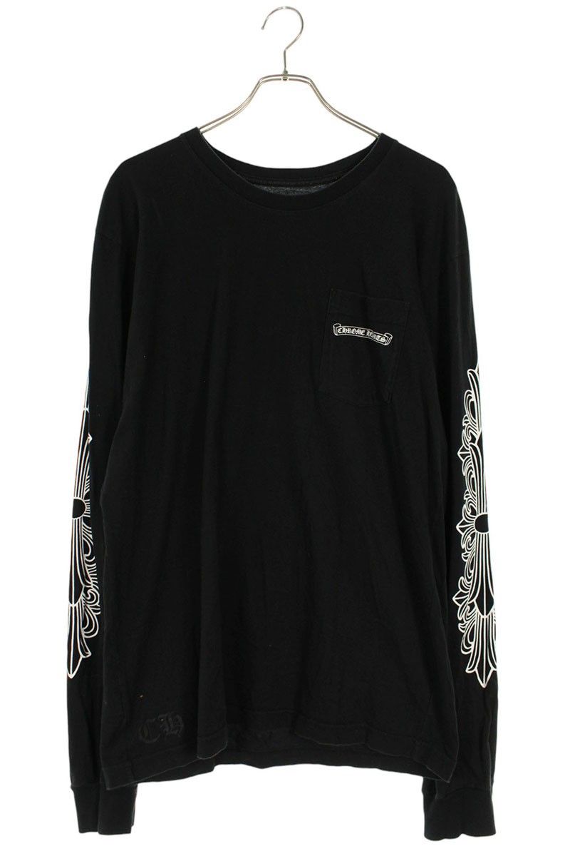 クロムハーツ DAGGER EYE CHART L S ダガーバックプリント長袖