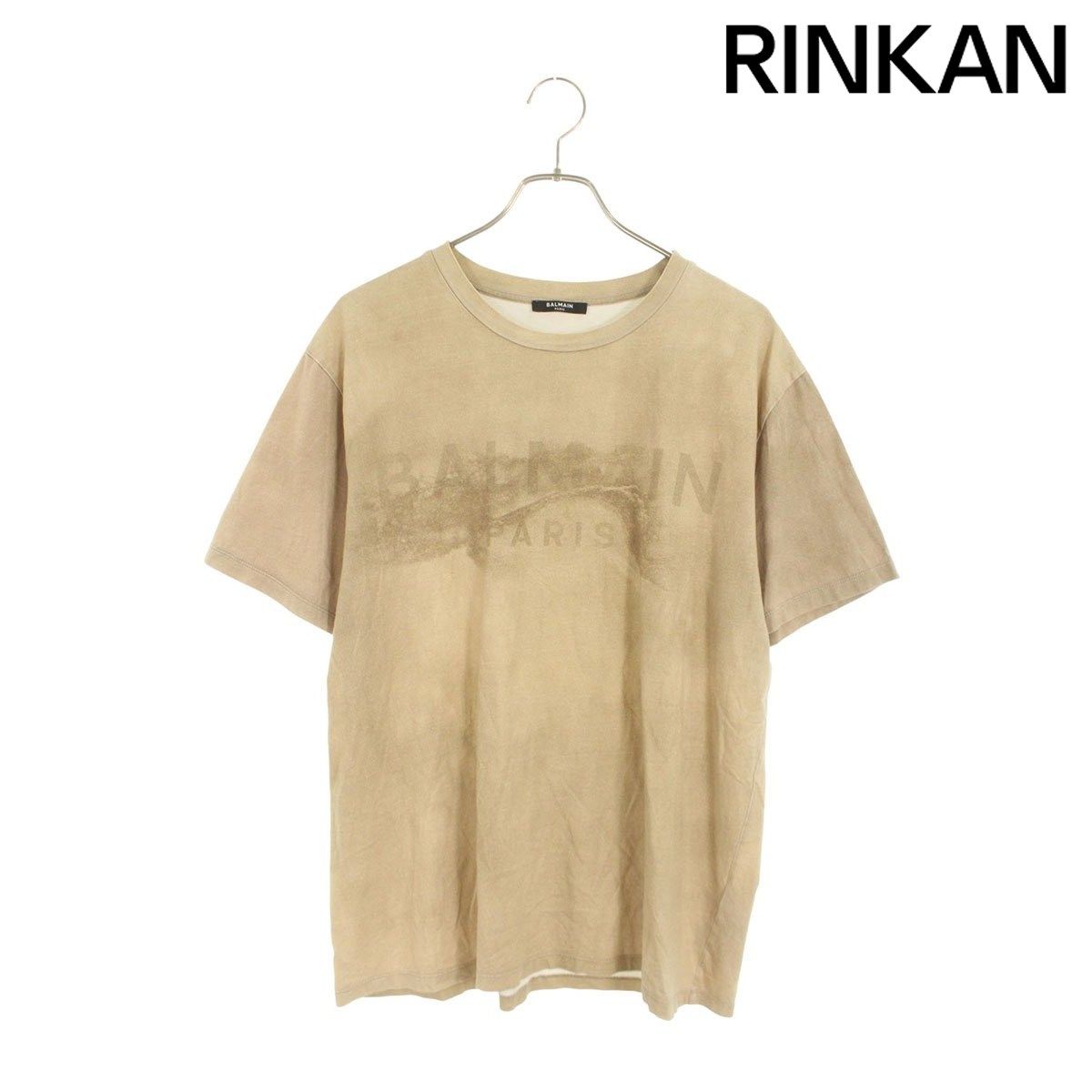 バルマン デザートロゴプリントTシャツ メンズ M 12|28～1|6 発送 問い合わせ遅延