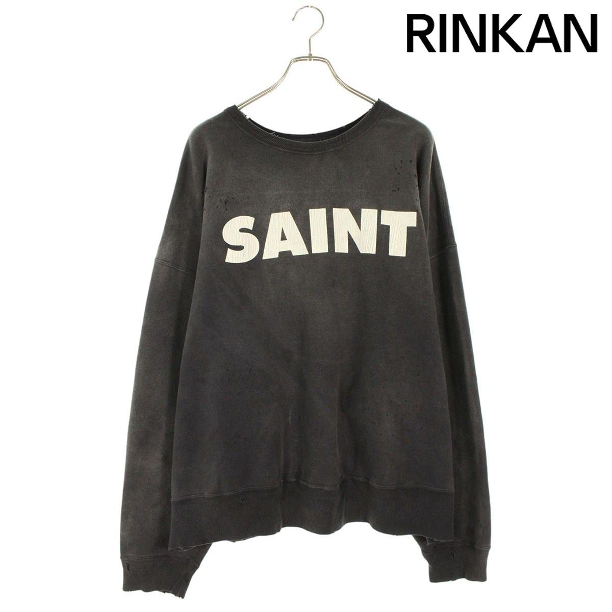 セントマイケル 24AW SM-YS1-0000-027 SAINTプリントヴィンテージ加工