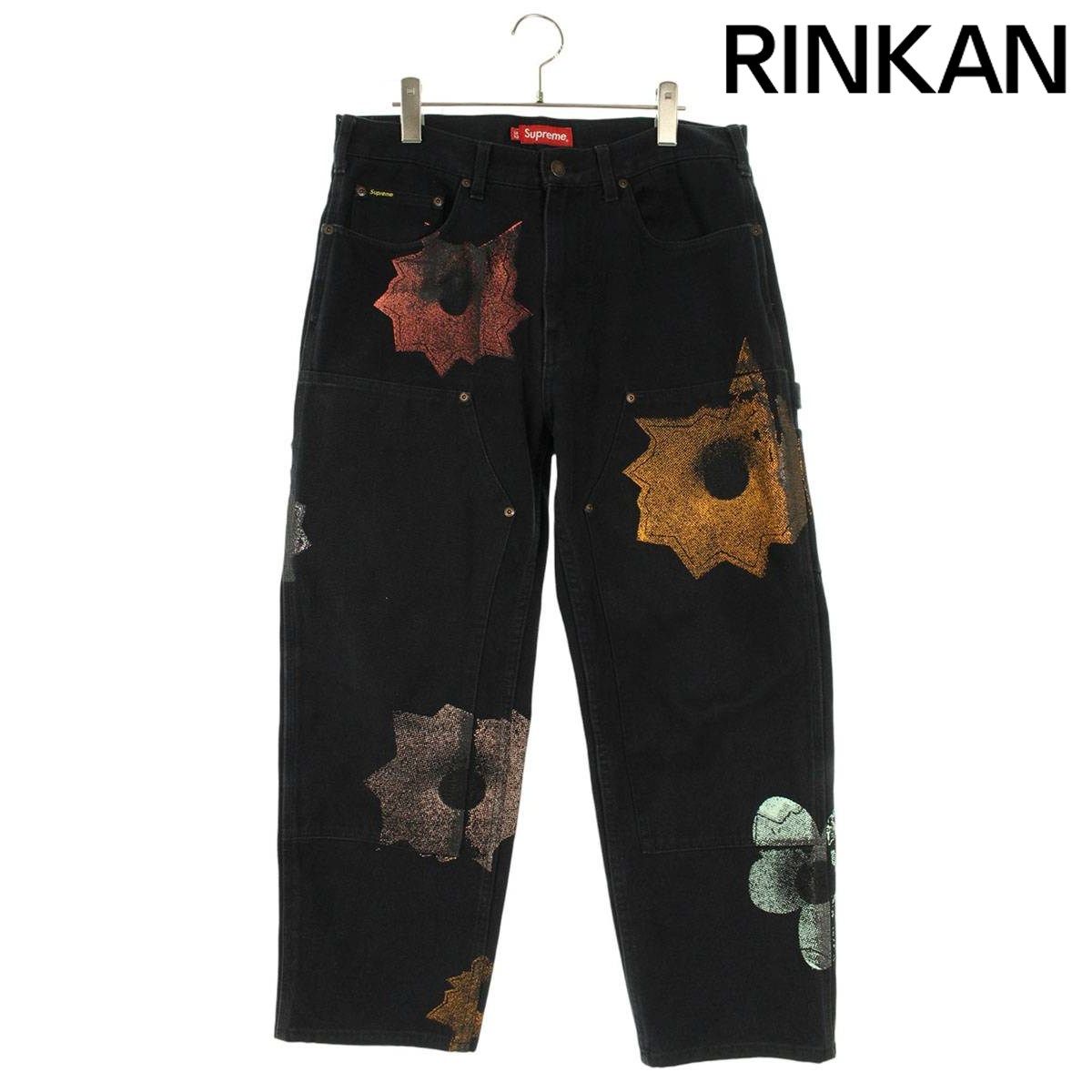 シュプリーム 22 SS Nate Lowman Double Knee Painter Pant ネイト ロウマンダブルニーペインターロングパンツ メンズ 32 12|28～1|6 発
