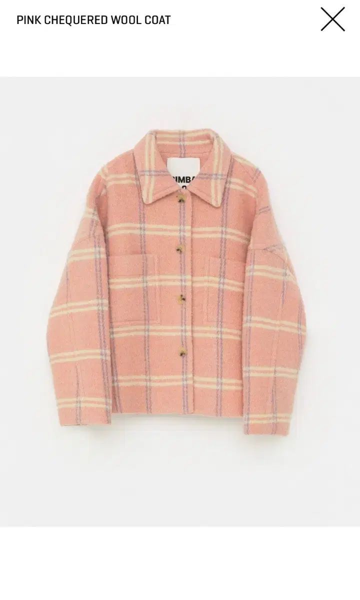 BIMBA Y LOLA ウール CHECK ジャケット