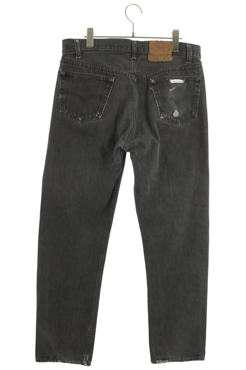 クロムハーツ ×リーバイス LEVI'S U VNTG JEAN BLK/RED TAB クロス