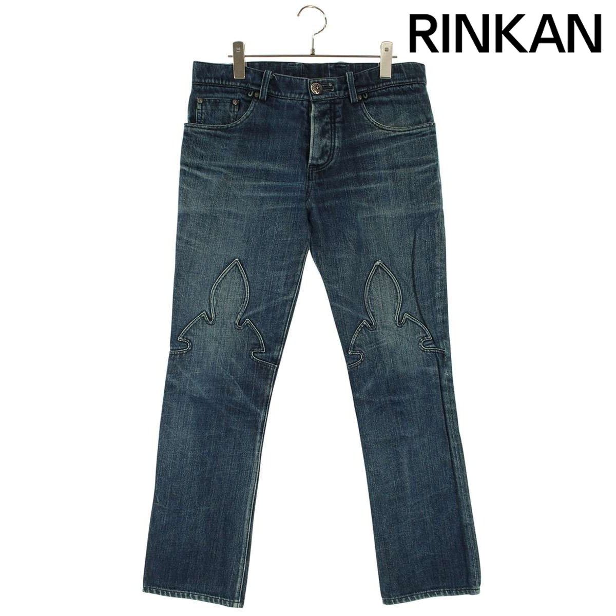 クロムハーツ DNM PANTS HRSSHE INDIGO|デニムパンツ 旧式 フ ニーウォッシュインディゴデニムパンツ メンズ 31 12|28～1|6 発送 問