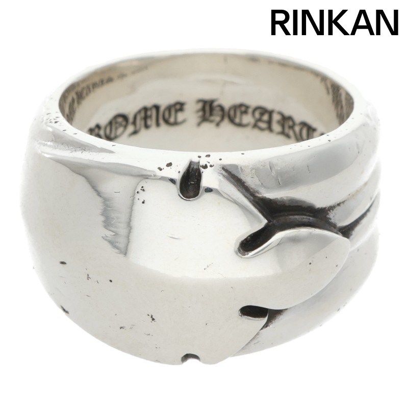 クロムハーツ SINGLE |シングルフ ニー シルバーリング メンズ 14号 12|28～1|6 発送 問い合わせ遅延