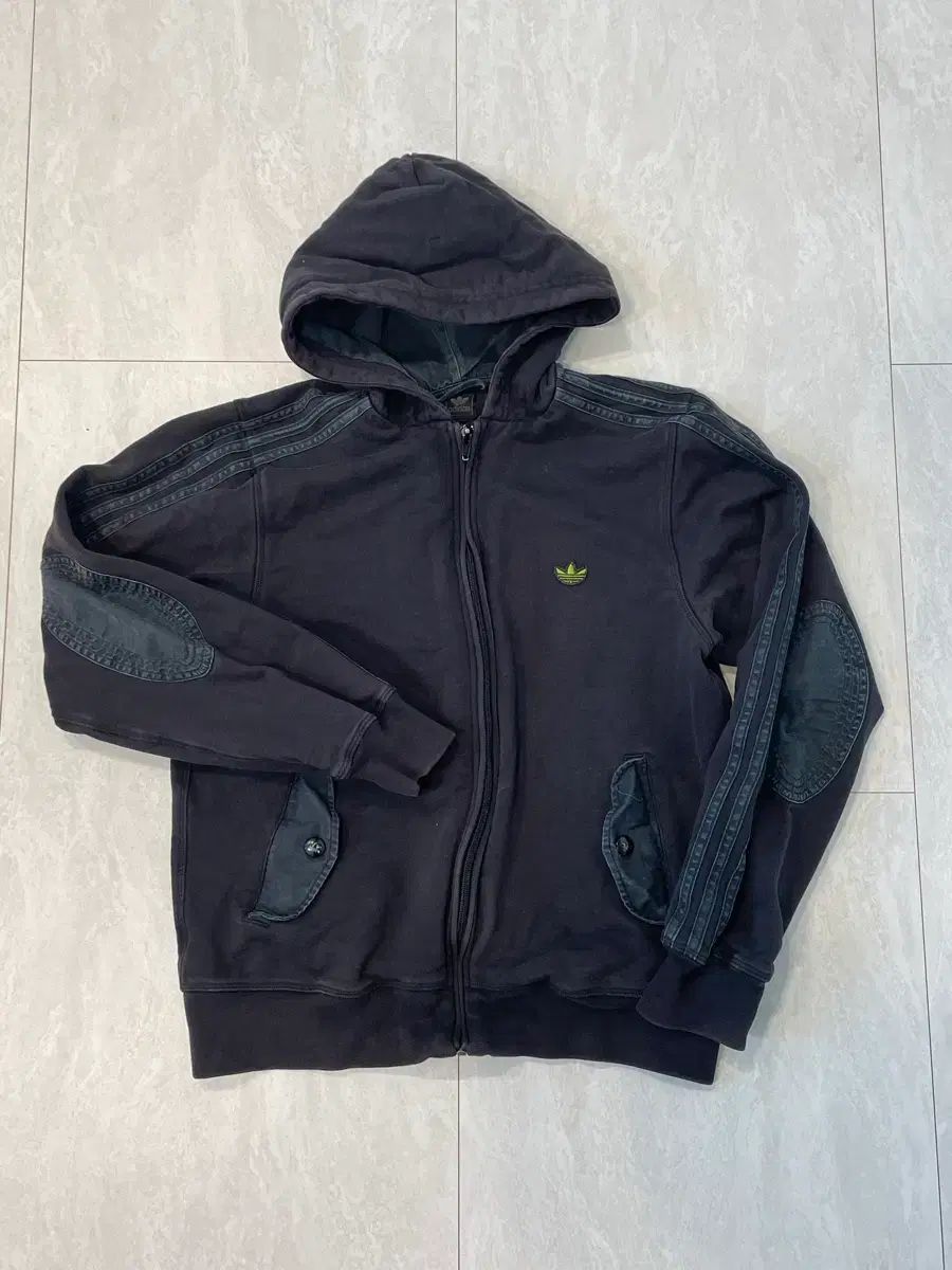 00 s アディダス ウォッシュ 3本線 フード ジャージ ジップアップ