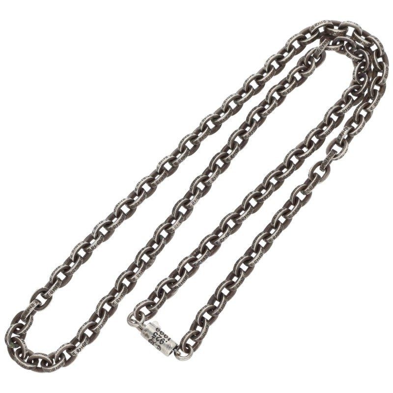 クロムハーツ PAPER CHAIN 18/ペーパーチェーン18inch シルバー